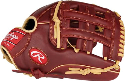 Rawlings | Sandlot Baseball Glove | Sizes 11.5"-12.75" | Multiple Styles - size: 12.75 inch | Pro H-Web