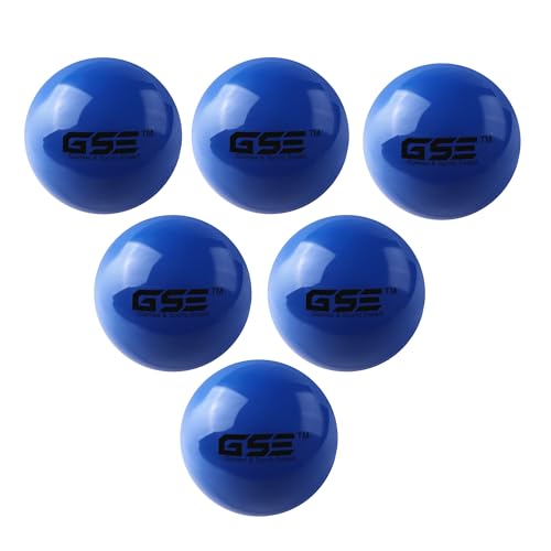 GSE Games & Sports Expert 3" Weighted Baseballs, Training Baseballs for All Skill Levels. Weighted Softballs for Outdoor Pitching, Batting, Throwing, and Catching Practice.(12oz/14oz/16oz/18oz Choice) - color: Blue / 18oz, style: 6-Pack