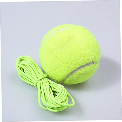 Tennis Ball Tennis Training Ball and String Replacement Self Practice Trainer Resiliency and Tether Replacement Tether 5PCS