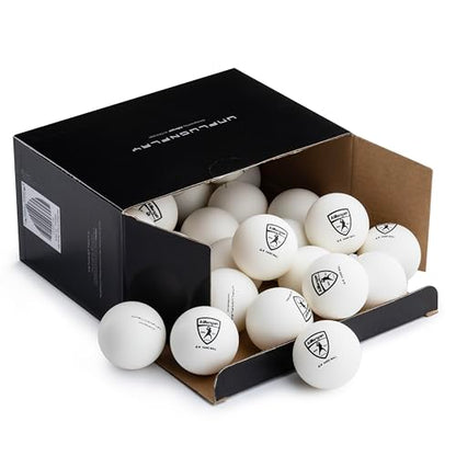 Killerspin 4-Star Ping Pong Balls, New Standard ABS Plastic 40mm Table Tennis Balls, Competition Balls for Tournament Play, ITTF Quality, Championship Quality Ping Pong Ball - style: Pack of 25