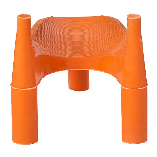 Football Kicking Tee, Orange 1" - Regulation Kickoff Tee for High School, Pee Wee, Recreation League Football Games - Great for Practicing Form, Developing Fundamentals, and Increasing Distance