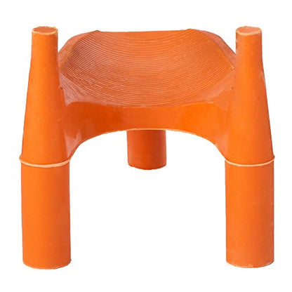 Football Kicking Tee, Orange 1" - Regulation Kickoff Tee for High School, Pee Wee, Recreation League Football Games - Great for Practicing Form, Developing Fundamentals, and Increasing Distance