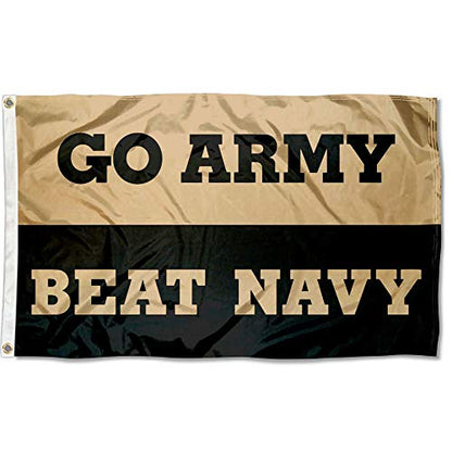 College Flags & Banners Co. Go Army Beat Navy Football Banner Flag