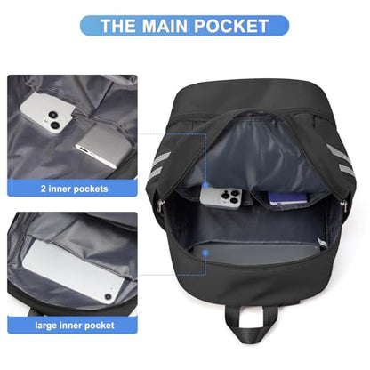 coofay Gym Backpack For Women Waterproof Sports Backpack With Shoe Compartment Lightweight Travel Backpacks Small Gym Bag Dance Volleyball Backpacks