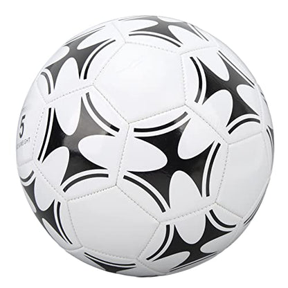 Airshi PU Leather Football Comfortable Foot Feeling Portable High Elastic KickResistant Professional Standard Size Kids Training Soccer Ball