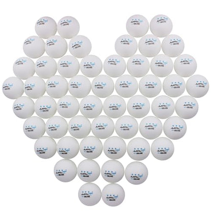 MAPOL 60/22 Count 3-Star 40+ Premium Ping Pong Balls Advanced Practice Table Tennis Ball - color: White,60-pack