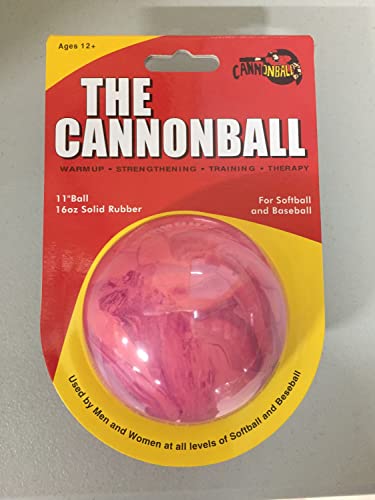 CANNONBALL - Weighted Training Softball - Fastpitch Softball Pitching Training Tool Aid
