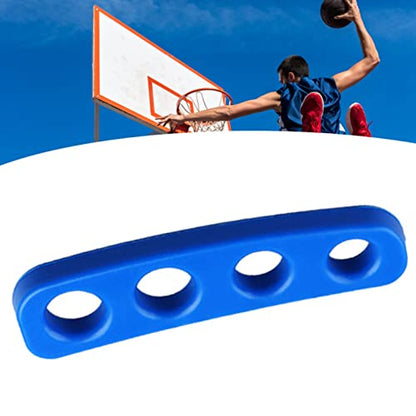 HERCHR Basketball Training Equipment Aids Basketball Shooting Trainer Basketball Finger Spread Aids Posture Correction for Kids Beginners(L-Blue)