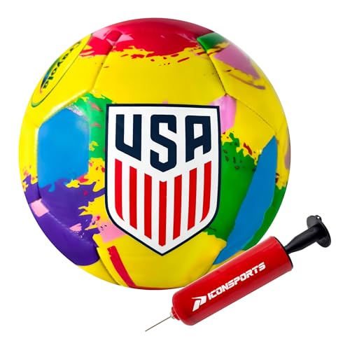 Crayola X US Soccer Federation Officially Licensed Soccer Ball - Unisex Kids - CRY356BL Multicolor - size: 5