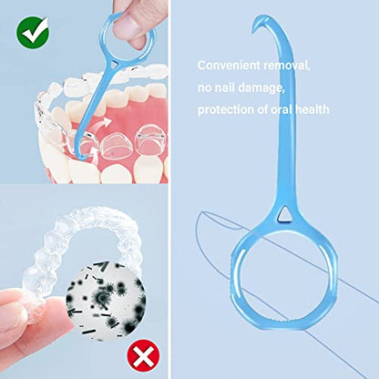 Orthodontic Retainer Organizer Bag Aligner Case Travel Pack Mouth Guard Box (Black Regular)