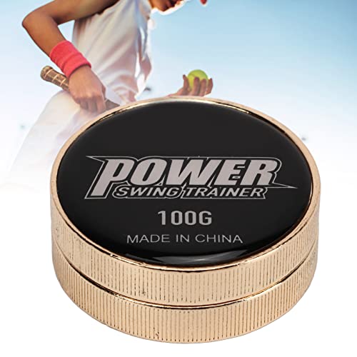 gugxiom Tennis Racket Weight Training Aid for Arm Strength and Hitting Force Increase - Steel Tennis Training Equipment