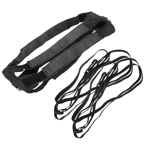 Volleyball Spike Trainer 1/3/6pcs Adjustable Volleyball Training Belt Spike Hitting Practice Equipment Portable Setter Gear for Beginners Solo Training - size: 3pcs