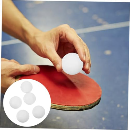 Holibanna 10-Pack Table Tennis Balls White Pong Balls for Training and Games Sturdy and High-Performance Suitable for School and Gym Use