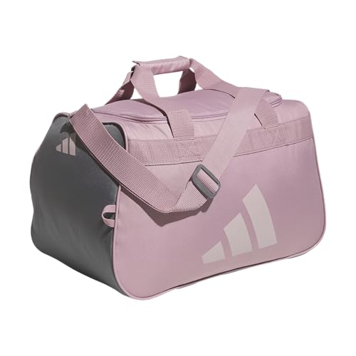 adidas Power Gym Bag – Lightweight Small Duffel - color: Magic Mauve Purple/Grey Four