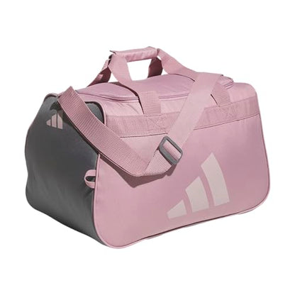 adidas Power Gym Bag – Lightweight Small Duffel - color: Magic Mauve Purple/Grey Four