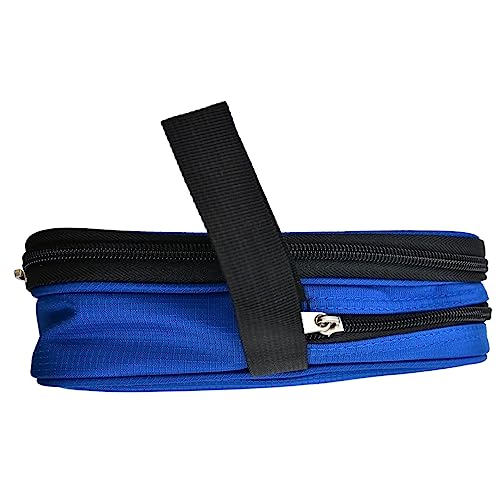 Butterfly Royal DX Case | Durable Material with Padded Front and Back Panels | Holds Two Paddles | Royal Blue Color Available | Professional Accessory