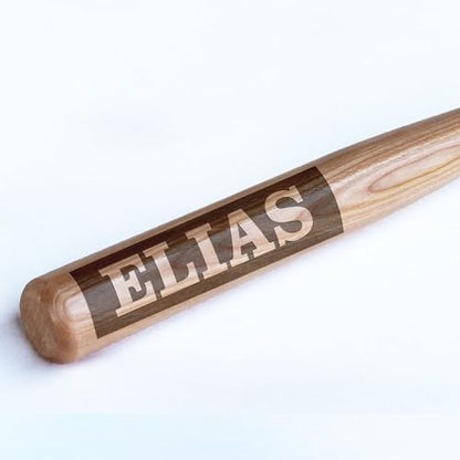Personalized Mini Bat 18″, Custom Mini Baseball Bat, Personalized Coach Gift, Team Gift, Tee Ball, Baseball Team Coach Gift, Little League Gift, Softball Team Coach Gift - style: ELIAS