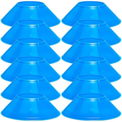12 Pcs Mini Soccer Cones for Sport Agility Disc Cones Soccer Training for Agility Drills Sports Football