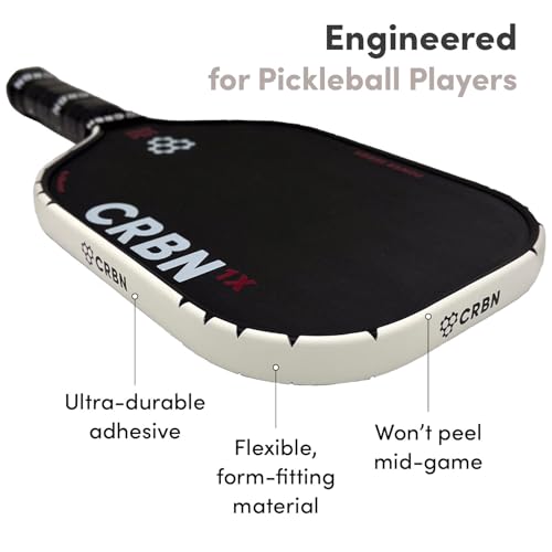 CRBN Pickleball - Pickleball Protective Edge Guard Tape - color: Clear, size: 16mm
