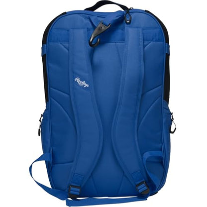 Rawlings | The Journey Player's Backpack Equipment Bag | Baseball/Softball | Multiple Colors - color: Royal