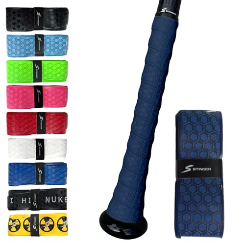 Stinger Sports Premium Polymer Bat Grip (Baseball and Softball) - color: Navy