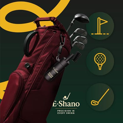 Golf Club Cleaner Brush with Water Spray System 2- in- 1 Cleaner, Ultra Strong Magnetic Clip, Advanced Leak-Proof Spray System for Irons Wedges & Golf Balls
