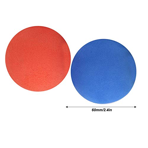 Children, Lightweight Kid Toy Ball Foam Ball 60mm, Yellow Blue Orange Purple Pink for Indoor Outdoor Practice