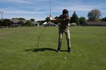 Callaway Golf Hinge Alignment Stix - Alignment Training stix That Hinge and Stick in The Ground for Additional Training and Alignment