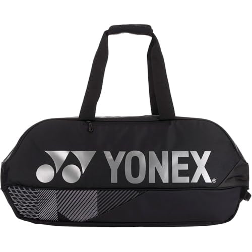 YONEX Pro Tournament Bag | Durable Lightweight Functional Breathable Multi-Compartment Tennis & Badminton Bag for Sport Gear - color: Black