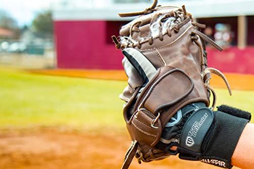 Baseball/Softball Hard Thumb Guard Glove - size: Medium
