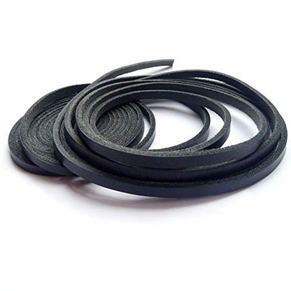 Durable Baseball and Softball Glove Lacing Kit - color: Black