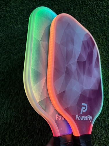 PowerFly LED Fiberglass Pickleball Paddles