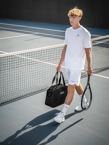 HEAD PWR 115 Tennis Racquet – Lightweight Oversized Frame for Beginner & Intermediate Players, Extended Length (27.7 in), Strung Mid Tension with Velocity 16G String, 4 1/8" Grip - size: 4 1/8