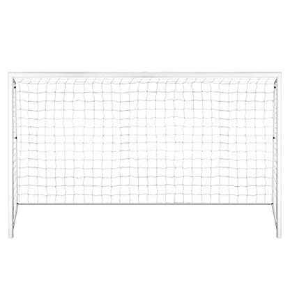 Aoneky 10x6.5ft Backyard Soccer Goal with Net - Alloy Steel Frame, Official 5v5 Size for Family Fun and Practice, Easy Assembly Portable Sports Game