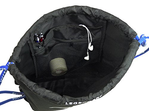 Soccerware Soccer Bag Backpack - Youth & Kids, Organize Sports Gym Equipment - Boys Girls - color: Blue
