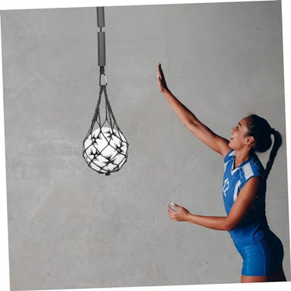 Hemoton Volleyball Spike Trainer Strap Adjustable Height Training Equipment for Jumping and Hitting Professional Volleyball Practice Aid for Athletes