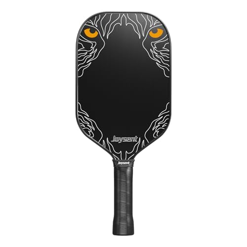 Pickleball Paddles Set, T700 Raw Carbon Fiber Pickleball Paddle, USAPA Approved 16mm Core Power Pickleball Racket for Adults Men Women, Phantom Eye GEN4 Pro - color: Black