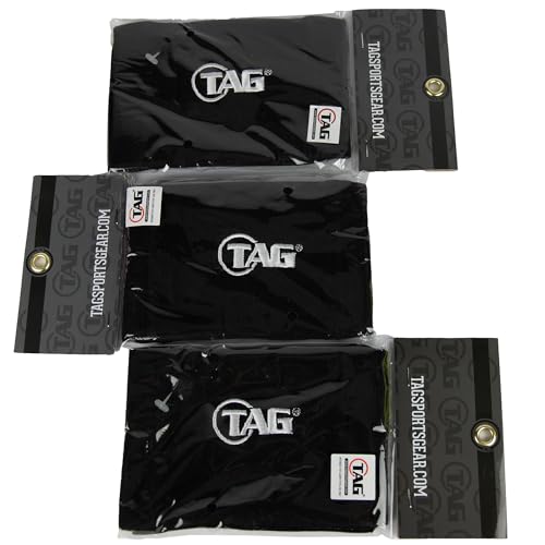 TAG Youth Wrist Coach - Triple Window Size 4" x 3" - Baseball Soccer Football Play Coach Playbook Quarterback Wristband