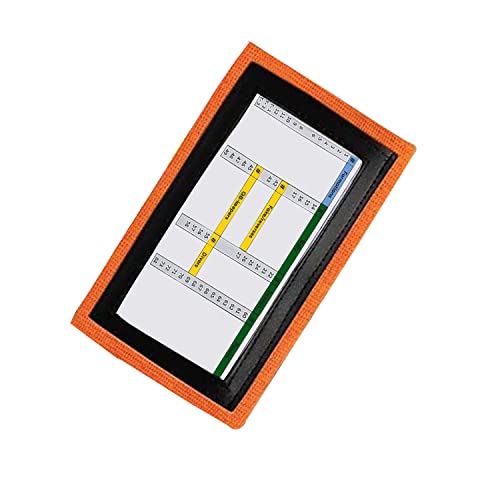 Football Play Wristbands | Sports Playbook Band | Youth Quarterback Gear | Wristband Playbook | Softball Wristbands for Signs - color: Orange