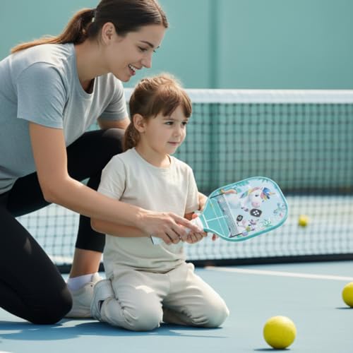 Kids Pickleball Paddle，Lightweight Pickleball Rackets, Kids Junior Pickleball Paddles,Durable Paddle for Children and Beginners