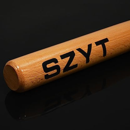 25 inch, 29 inch, 33 inch Wood Baseball Bat Self-Defense Softball Bat Home Defense Lightweight Yellow - style: 25 inch