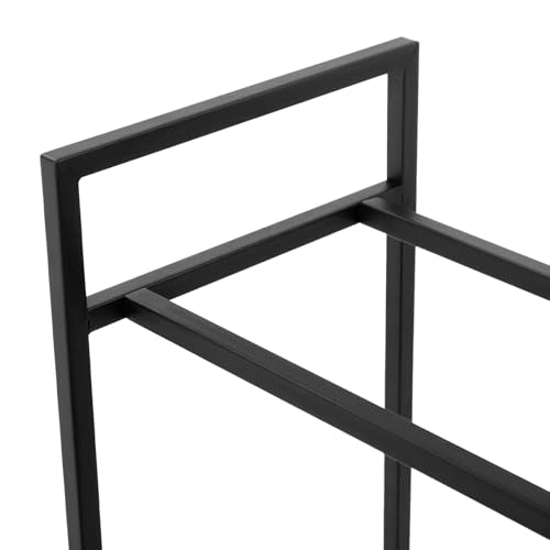 Rolling Medicine Ball Rack, 3-Tier Storage Cart Storage Stand with Handle and 4 Locking Wheels, for Home Gym and Studio, Black