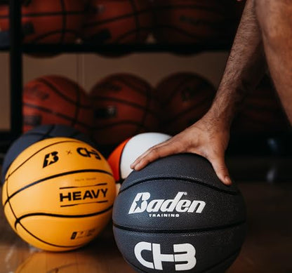 Baden | CHB Heavy Trainer Basketball | Premium Composite Cover | Men's, Women's & Youth Sizes - size: Youth 28.5"