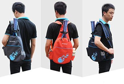 Klau Tennis Racquet Backpack - color: Dark blue