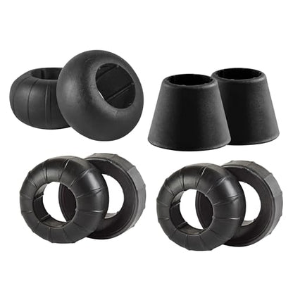 Bat Grip Choke Up Rings,Premium Choke Up Rings, Pressure Baseball Rings,Including: 8 Pack Choke up Rings, 2 Wrist Protectors - color: All black