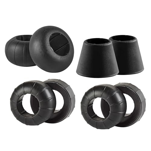 Bat Grip Choke Up Rings,Premium Choke Up Rings, Pressure Baseball Rings,Including: 8 Pack Choke up Rings, 2 Wrist Protectors - color: All black
