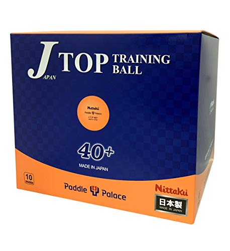Nittaku J-Top Training Ball 40+ Bulk Pack (120 Table Tennis Balls)