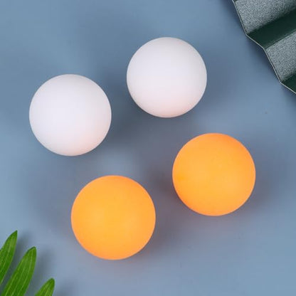Table Tennis Balls Pong Balls Plastic Table Tennis Supplies 10pcs Yellow and White for Outdoor Home Sports Training