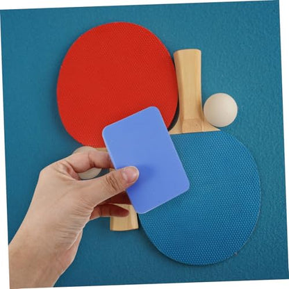Gentle Bristle Racket Cleaning Sponge Table Tennis Paddle Cleaner Reusable Portable Outdoor Bat Cleaner