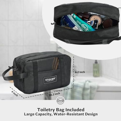 STOVER 45/80/100L Rolling Duffel Bag with Wheels, X-Large Durable Travel Duffle + Toiletry Bag, Heavy Duty, Packable with Shoulder Straps- Use as Luggage or Backpack, Men/Women (Green) - color: Green